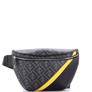 Fendi Zip Belt Bag Zucca Coated Canvas #239740F88B